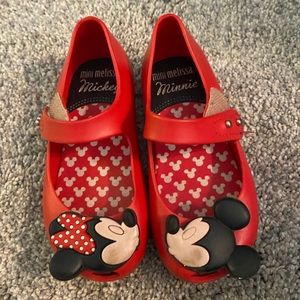 Mini Melissa Mickey & Minnie shoes